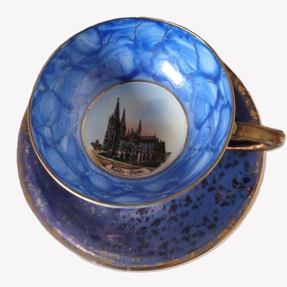 Vintage Plankenhammer Floss Bavaria Porcelain | Teacup & Saucer - Picture 5 of 5